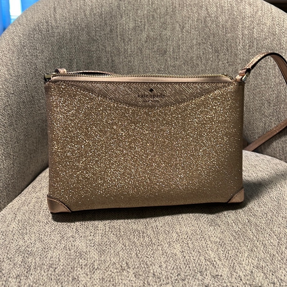Kate Spade Rose Gold Crossbody WILL TAKE REASONABLE OFFER